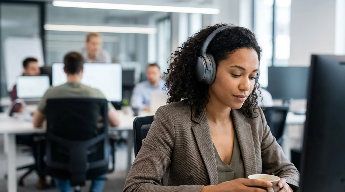 Best Noise-Canceling Headphones for Office Workers
