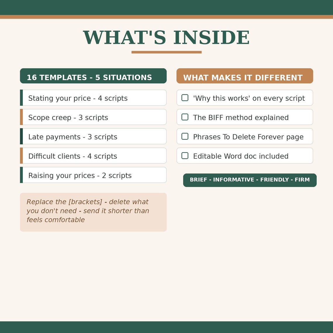 Freelance Email Templates for Women — Etsy digital product